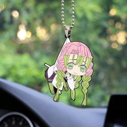 Cute Anime Demon Slayer Mitsuri Kanroji Car Ornament Custom Car Accessories Decorations Perfect Gifts For Family On Christmas