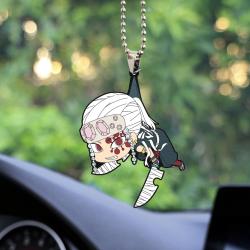 Cute Anime Demon Slayer Tengen Uzui Car Ornament Custom Car Accessories Decorations Perfect Gifts For Family On Christmas