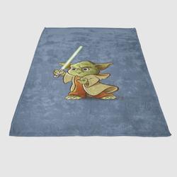 Cute Yoda Star Wars Soft Fleece Blanket Meaningful Gift For Halloween Christmas