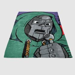 Daniel Dumile Mf Doom Cartoon Soft Fleece Blanket Meaningful Gift For Halloween Christmas