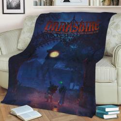 Darkshire Novel Fleece Throw Blanket Meaningful Gift For Halloween Christmas