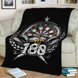 Darts Beer Fleece Throw Blanket Meaningful Gift For Halloween Christmas