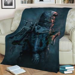Death Stranding Fleece Throw Blanket Meaningful Gift For Halloween Christmas