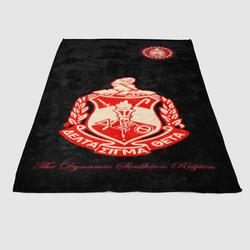 Delta Sigma Theta Soft Fleece Blanket Meaningful Gift For Halloween Christmas
