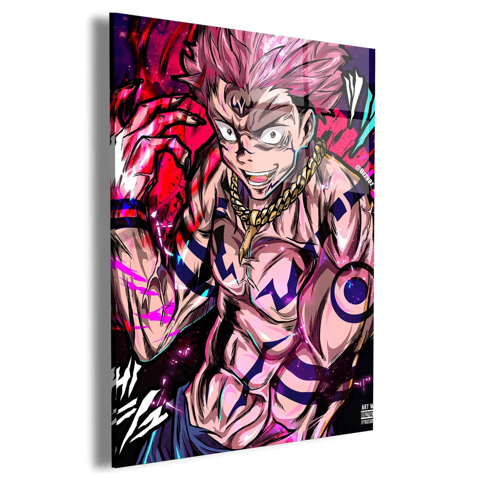 Demon Fingers Wall Art Canvas Meaning Birthday Christmas Gift For Son Daughter