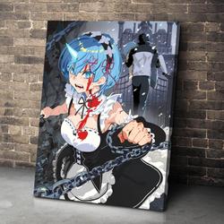 Demonically Inspired Wall Art Canvas Meaning Gift For Birthday Christmas