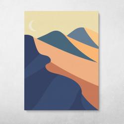 Desert Morning Wall Art Canvas Meaning Gift For Birthday Christmas