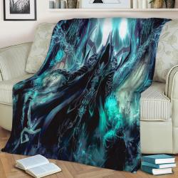 Diablo 3 Fleece Throw Blanket Meaningful Gift For Halloween Christmas