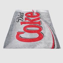 Diet Coke Silver Soft Fleece Blanket Meaningful Gift For Halloween Christmas
