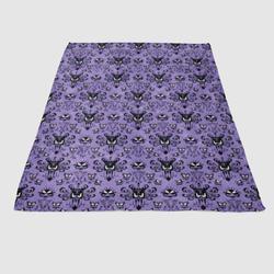 Disney Haunted Mansion Logo Soft Fleece Blanket Meaningful Gift For Halloween Christmas