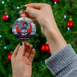 Disney Star Wars Andor Ceramic Ornament Gifts Perfect And Unique Gifts For Family On Christmas