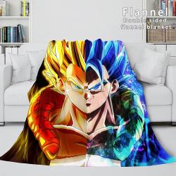 Dragon Ball Cosplay Flannel Blanket Meaningful Gift For Halloween Christmas Throw Wrap