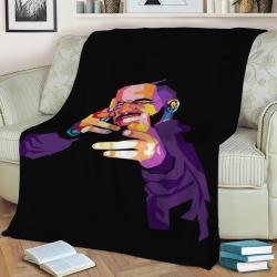 Drake Wpap Fleece Throw Blanket Meaningful Gift For Halloween Christmas