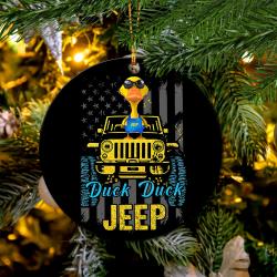 Duck Jeep Mica Ornament Perfect Gift For Holiday Perfect And Unique Gifts For Family On Christmas