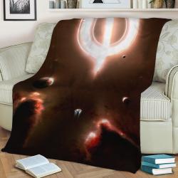 Dying of the Light Fleece Throw Blanket