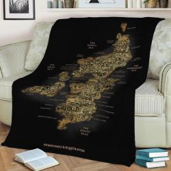 Eastern Kingdoms Fleece Throw Blanket Meaningful Gift For Halloween Christmas