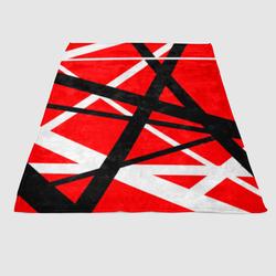 Eddie Van Halen Guitar Stripes Soft Fleece Blanket Meaningful Gift For Halloween Christmas