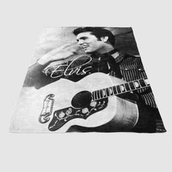 Elvis Presley Singer 3 Soft Fleece Blanket Meaningful Gift For Halloween Christmas