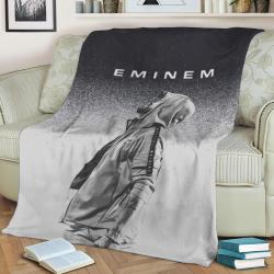 Eminem Fleece Throw Blanket Meaningful Gift For Halloween Christmas