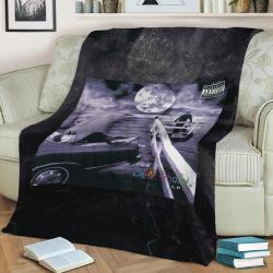 Eminem The Slim Shady Fleece Throw Blanket Meaningful Gift For Halloween Christmas