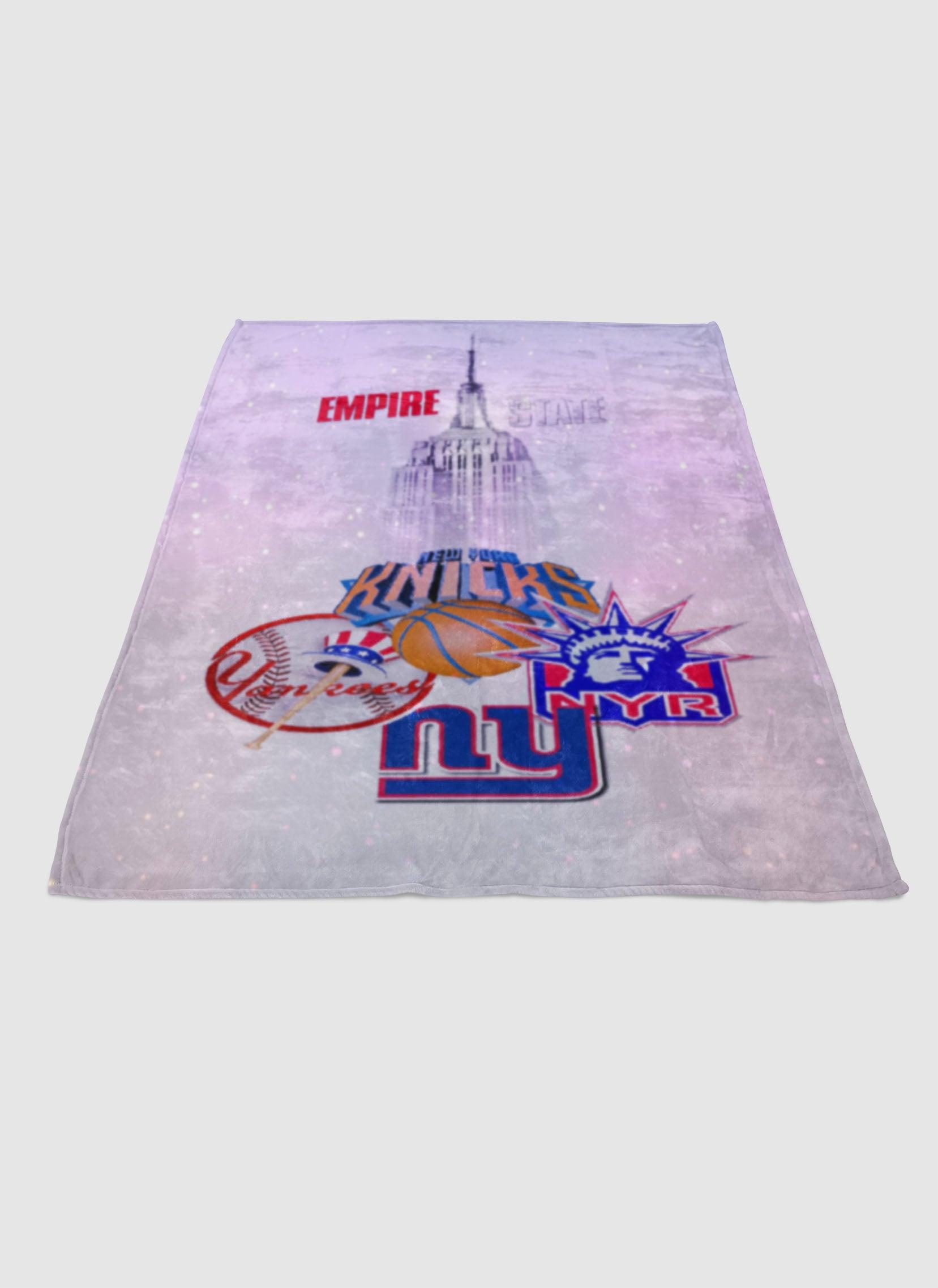 Empire State New York Soft Fleece Blanket Meaningful Gift For Halloween Christmas