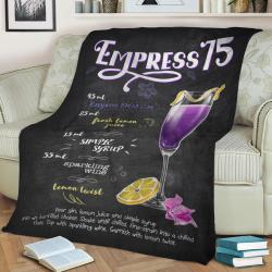 Empress 75 Fleece Throw Blanket Meaningful Gift For Halloween Christmas