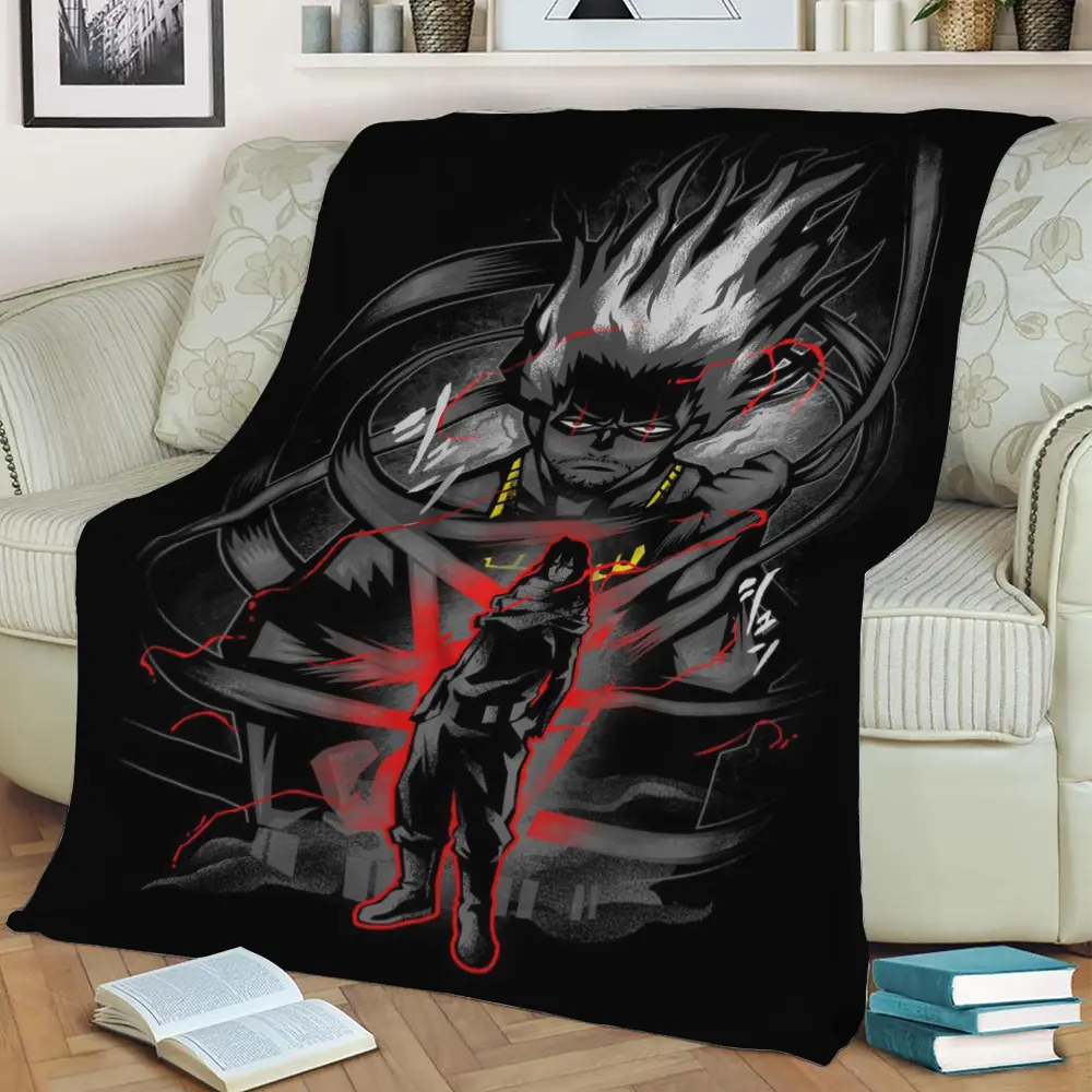 Erasure Hero Fleece Throw Blanket Meaningful Gift For Halloween Christmas