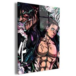 Eren Yeager Wall Art Canvas Meaning Birthday Christmas Gift For Son Daughter