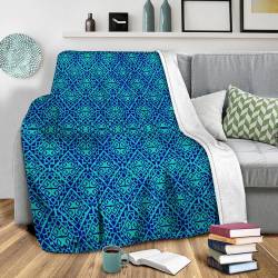 Eva All Over Fleece Throw Blanket Meaningful Gift For Halloween Christmas