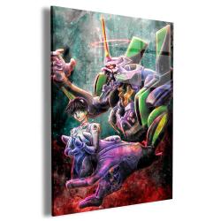 Evangelion Unit 01 Wall Art Canvas Christmas Gift For Son Daughter