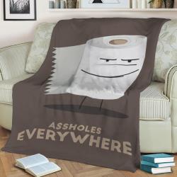 Everywhere Fleece Throw Blanket Meaningful Gift For Halloween Christmas
