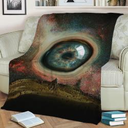 Eye Fleece Throw Blanket Meaningful Gift For Son Daughter Halloween Christmas