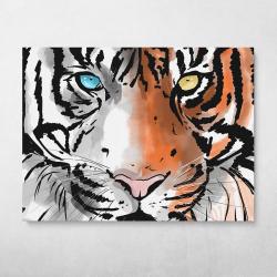 Eye of the Tiger Wall Art Canvas Meaning Birthday Christmas Gift For Son Daughter