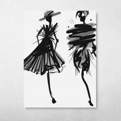 Fashion Model #1 Wall Art Canvas Meaning Gift For Birthday Christmas