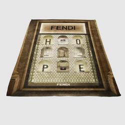 Fendi Roma Hope Soft Fleece Blanket Meaningful Gift For Halloween Christmas