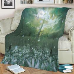 Finish Your Mission Fleece Throw Blanket Meaningful Gift For Halloween Christmas