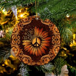 Flower Mica Ornament Perfect Gift For Holiday Perfect And Unique Gifts For Family On Christmas