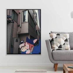 Fooly Cooly Romance Wall Art Canvas Christmas Gift For Son Daughter