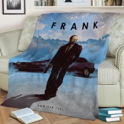 Frank Fleece Throw Blanket Meaningful Gift For Halloween Christmas