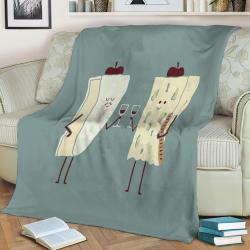Frencheese Fleece Throw Blanket Meaningful Gift For Halloween Christmas