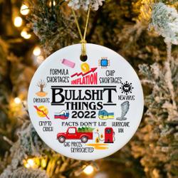 Funny Happy Holidays Christmas Fuel Prices Gas Ornament Perfect And Unique Gifts For Family On Christmas
