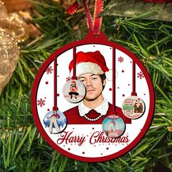 Funny Harry Christmas Wood Ornament Perfect And Unique Gifts For Family On Christmas Holiday