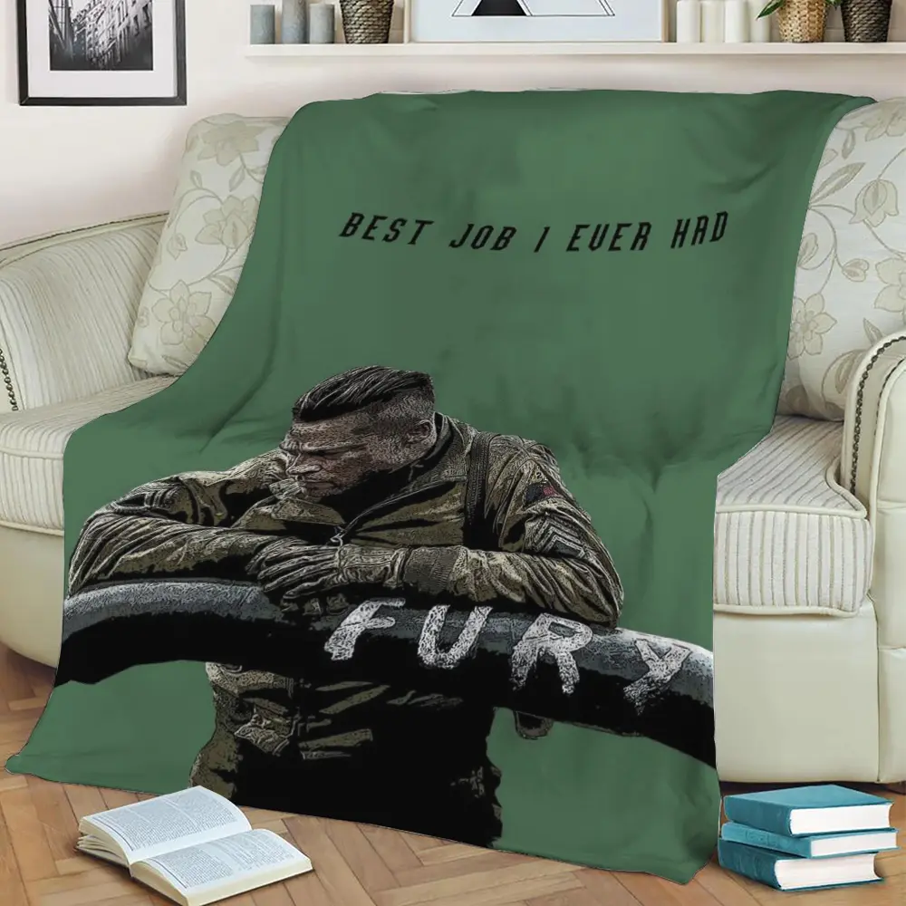 Fury Fleece Throw Blanket Meaningful Gift For Halloween Christmas