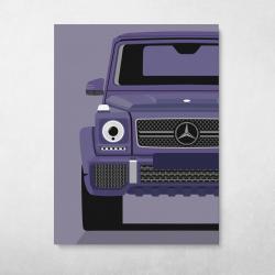 G Wagon Wall Art Canvas Meaning Gift For Birthday Christmas Halloween