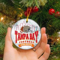 Game Day Tampa Bay American Football Chritmas Ornament Perfect And Unique Gifts For Family On Christmas