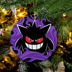 Gengar Pokemon Mica Ornament Perfect Gift For Holiday Perfect And Unique Gifts For Family On Christmas