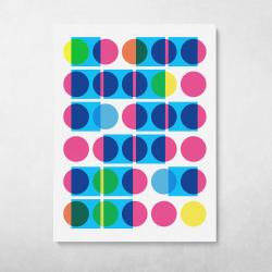 Geometric Signals Wall Art Canvas Meaning Gift For Birthday Christmas