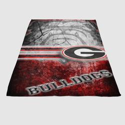 Georgia Bulldogs 2 Soft Fleece Blanket Meaningful Gift For Halloween Christmas
