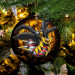 Giratina Moonlight Mica Circle Ornament Perfect Gift For Holiday Perfect And Unique Gifts For Family On Christmas