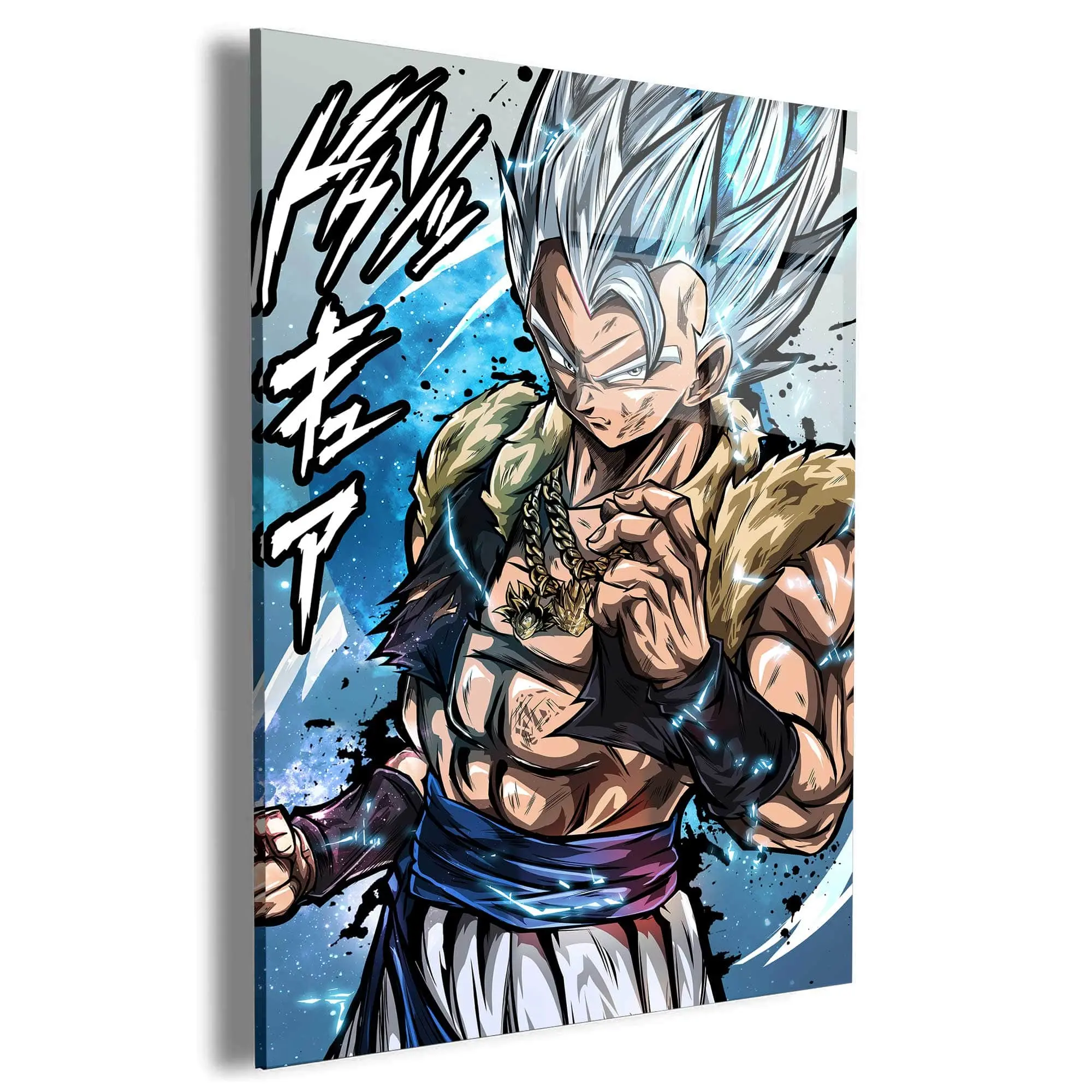 Gogeta Mastered Wall Art Canvas Meaning Birthday Christmas Gift For Son Daughter